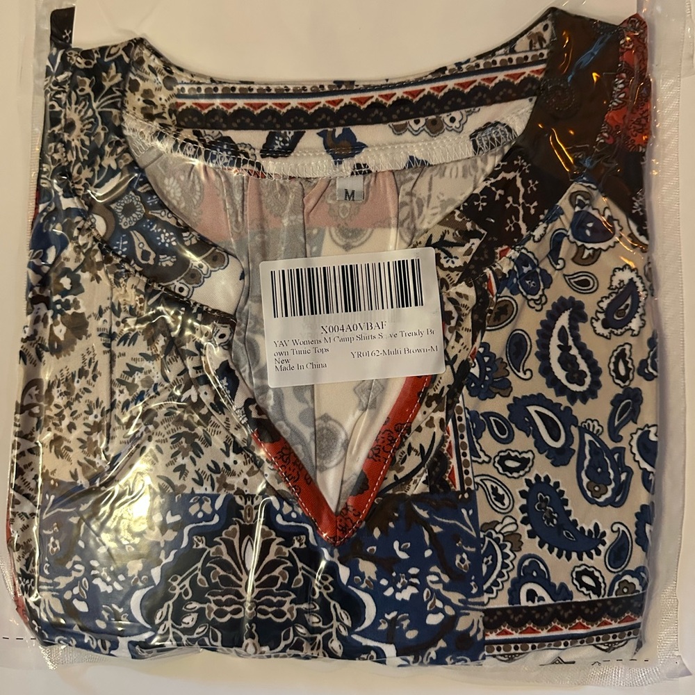 Fun print shirt